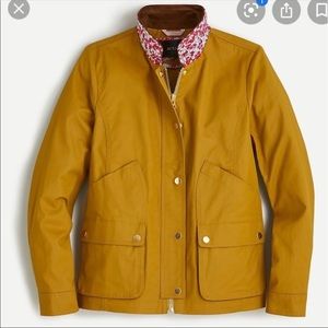 J. Crew Barn Jacket w/ liberty floral print